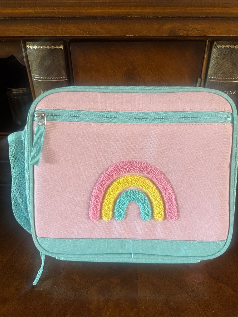 Pottery Barn Kids Rainbow Cold-Pak Insulated Lunch Case - New!